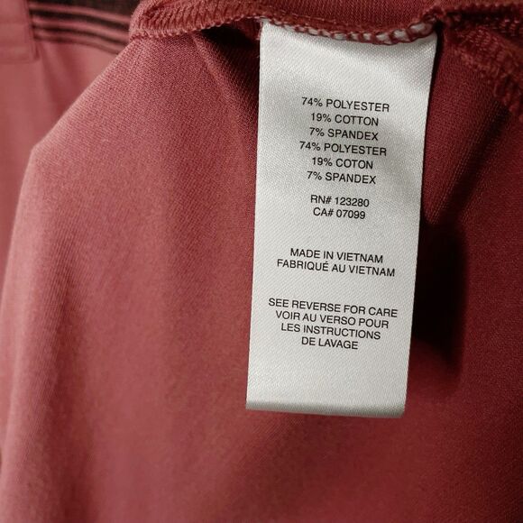 Travis Mathew Polo XL Golf Red River Shirt Athleisure Preppy Active Resortwear - Picture 8 of 8